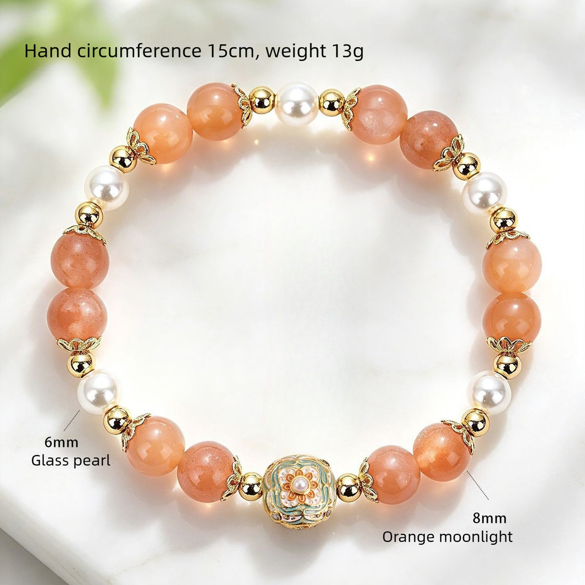 Strawberry Quartz Rose Quartz Jade Bracelet