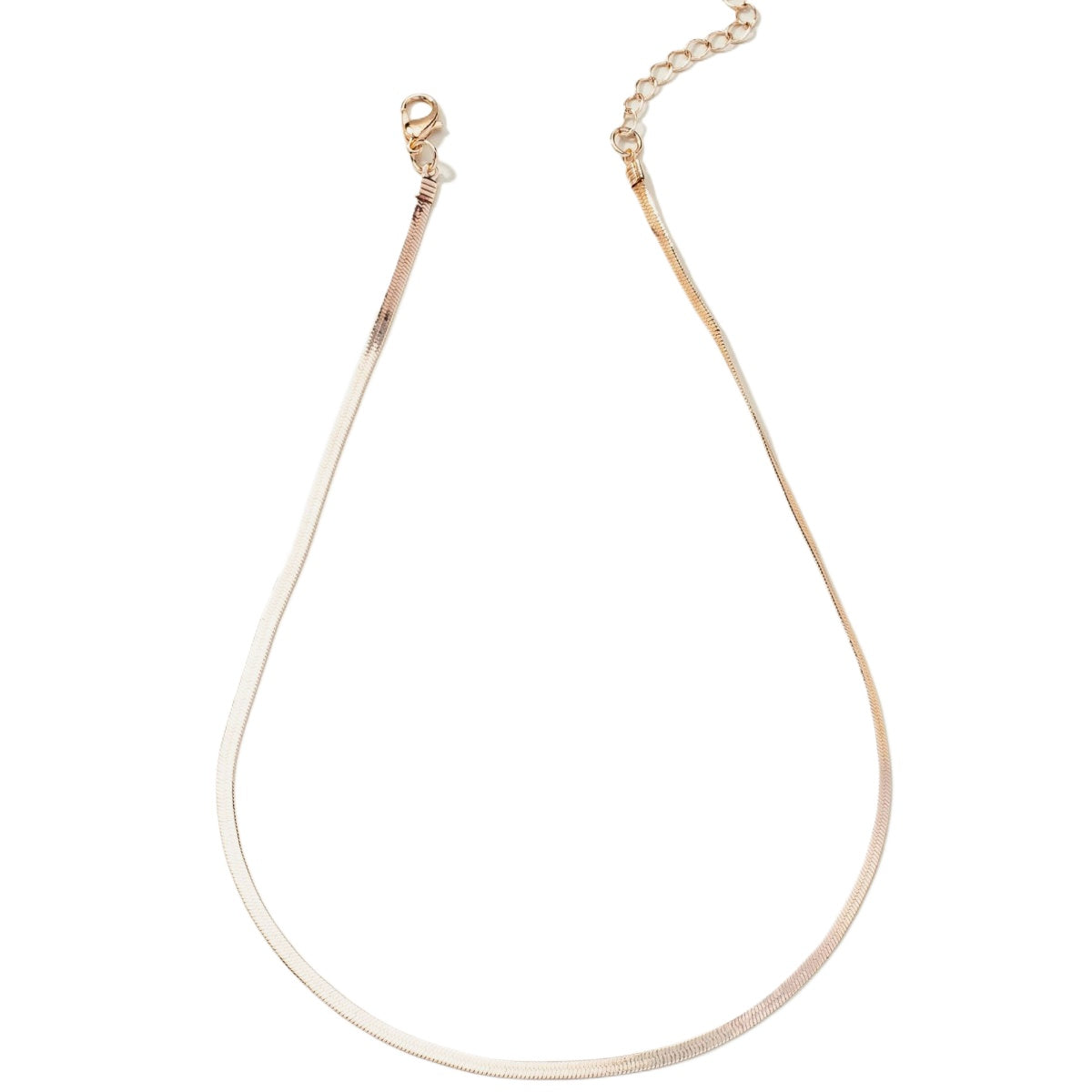 Snake Chain Necklace with Chic European and American Design by Planderful - Vienna Verve Collection