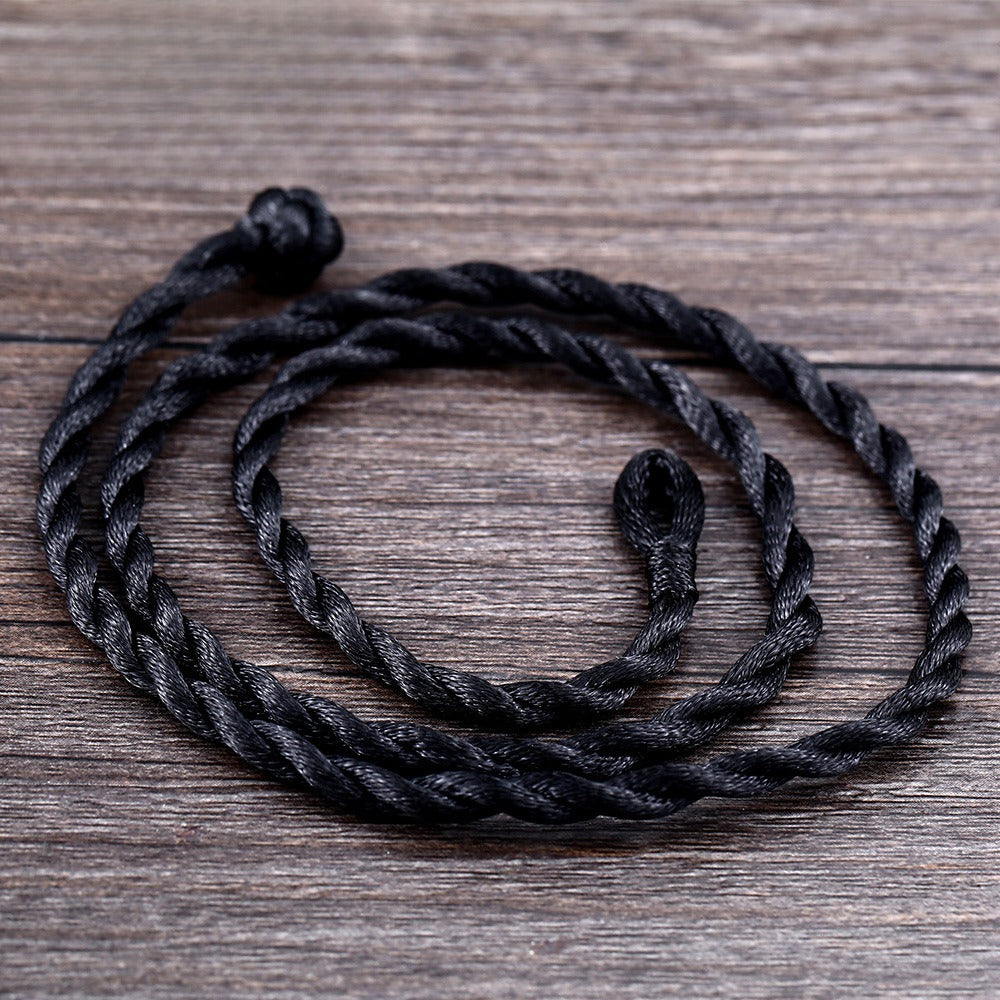 Male & Female Knot Polyester Rope Necklace