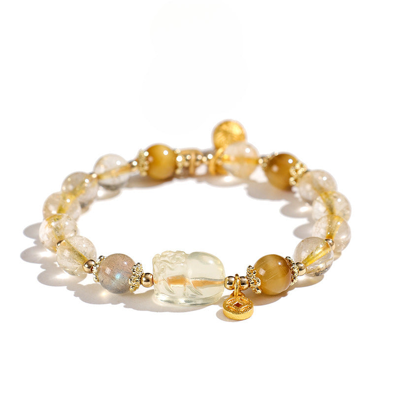 Planderful Fortune's Favor Bracelet – Original Design with Lucky Crystal