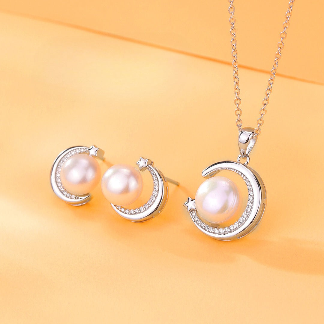 S925 Sterling Silver Freshwater Pearl Necklace