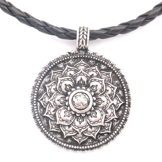 Mystical Norse Legacy Double Pendant Necklace for Men