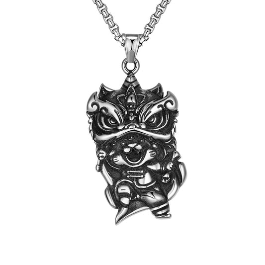 Titanium Steel Necklace - Statement Men's Hip Hop Style