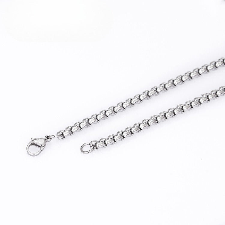 Steel Necklace – Classic Everyday Wear