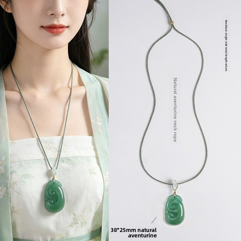 Jade Pendant Necklace