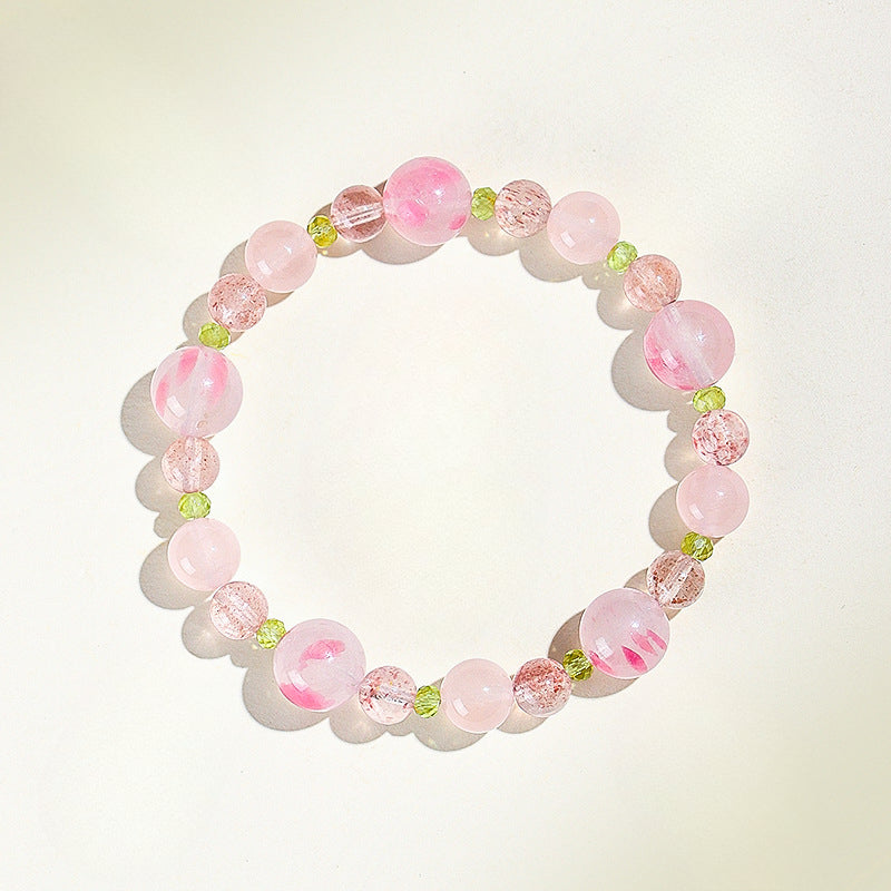 Planderful Fortune's Favor Bracelet – Fresh and Sweet Crystal Beaded Design
