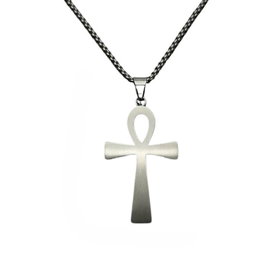 Planderful Egyptian Ankh Key Pendant Necklace Unisex Hip Hop