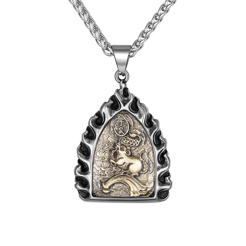 Steel Necklace – Elegant Zodiac Necklace For Everyday Wear Gift Ready Packaging By Planderful