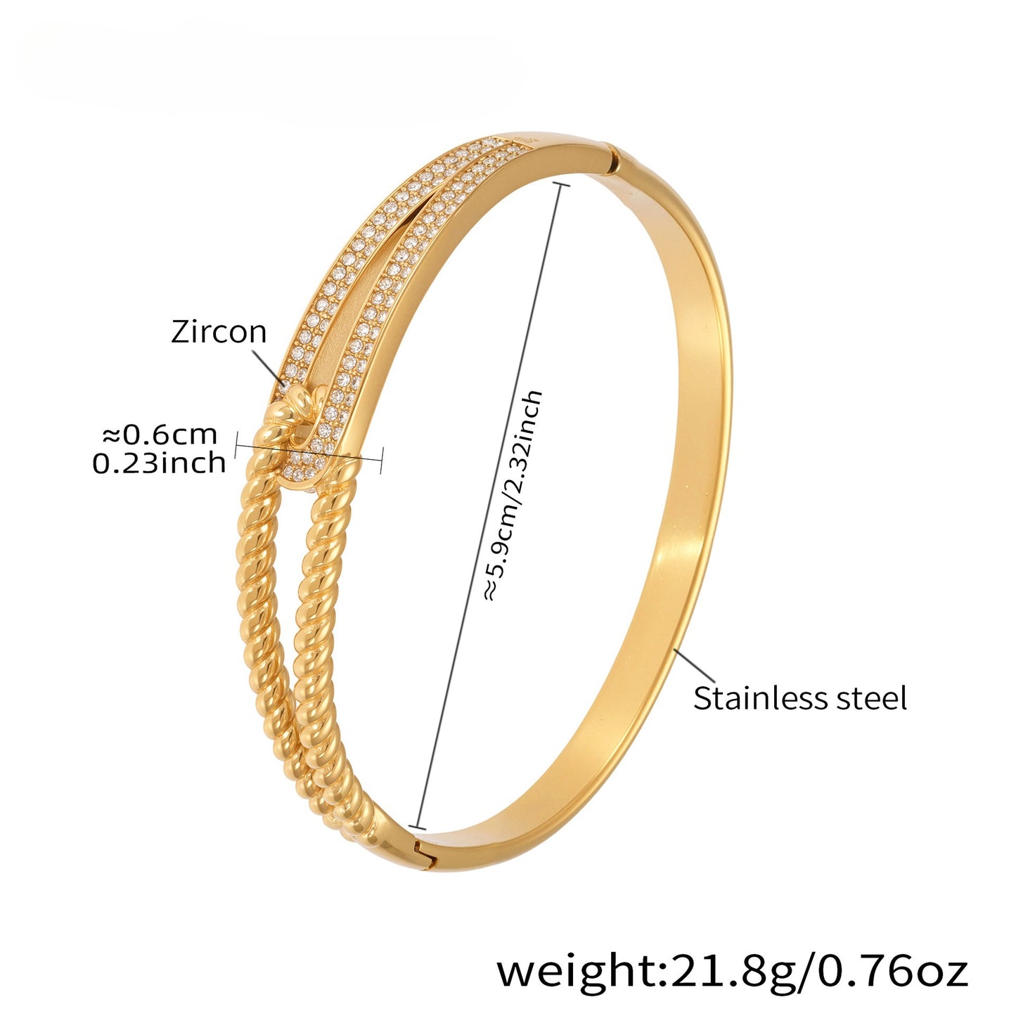 Planderful Gypsy Zircon Delicate Bracelet For Girls Today