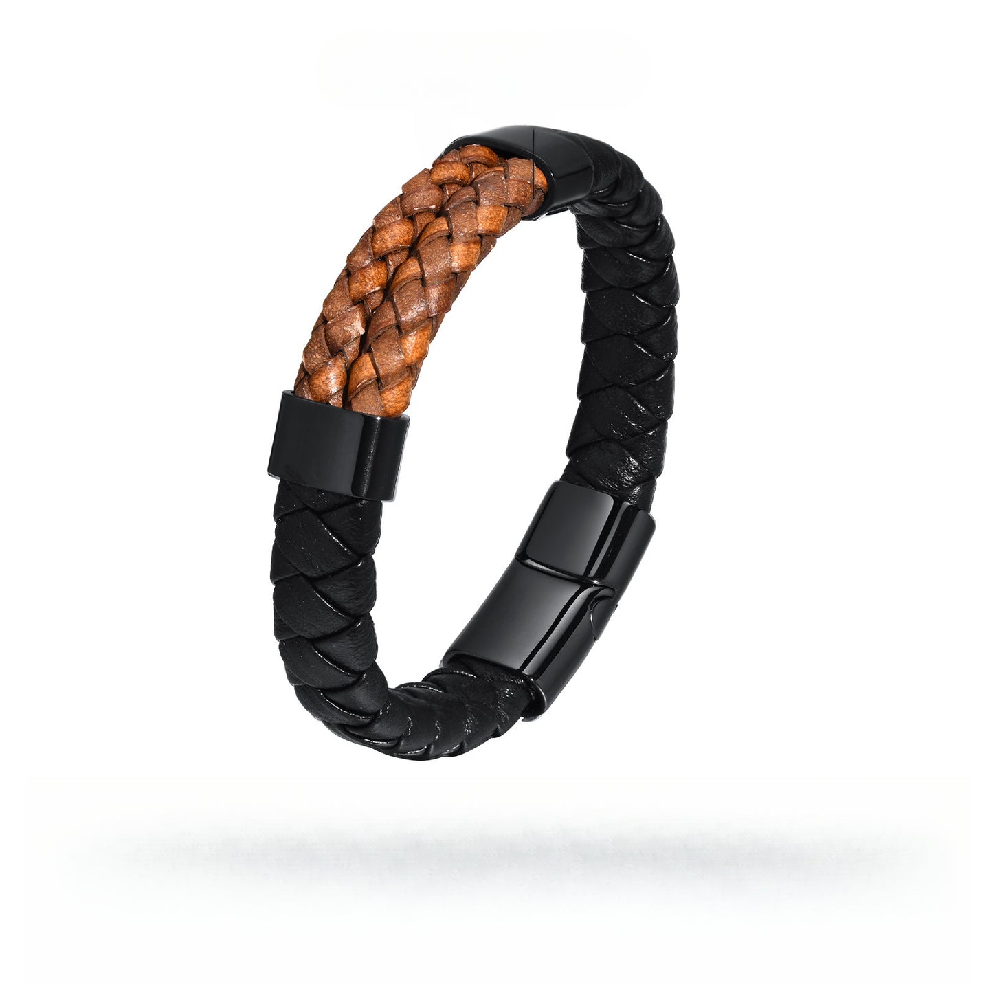 Cross-Border Jewelry Wholesale Black ZP Bracelet for Men