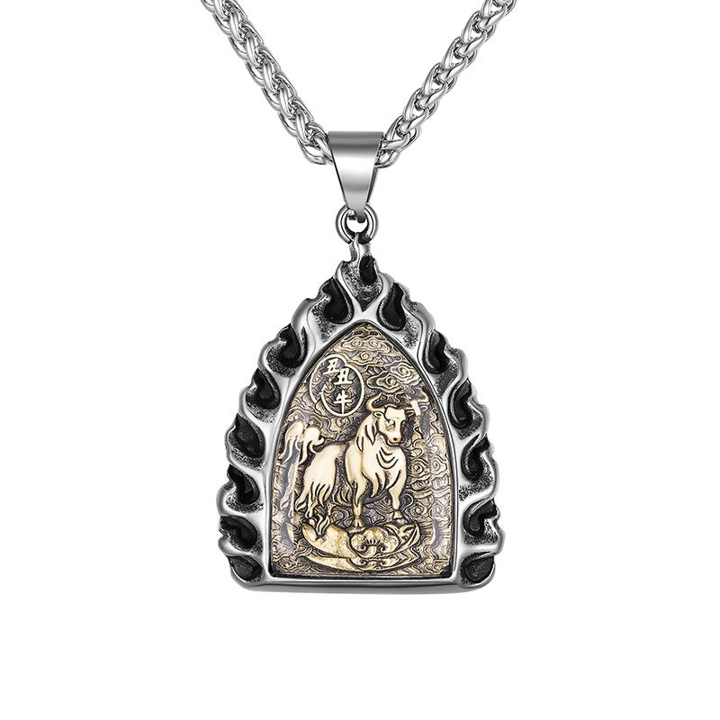 Steel Necklace – Elegant Zodiac Necklace For Everyday Wear Gift Ready Packaging By Planderful
