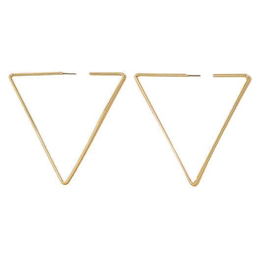 Exaggerated Triangle Statement Earrings - Vienna Verve Collection