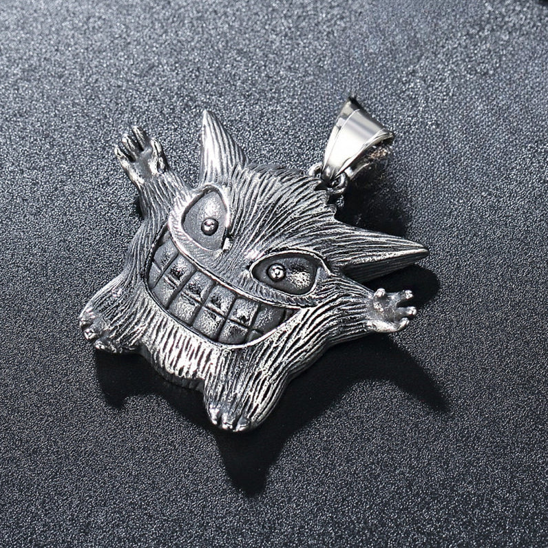 Little Monster Titanium Steel Pendant for Men