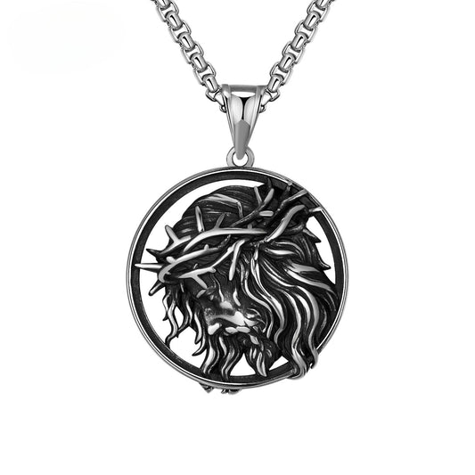 Steel Necklace – Statement Hip-Hop Men's Pendant Chain For Urban Streetwear By Planderful