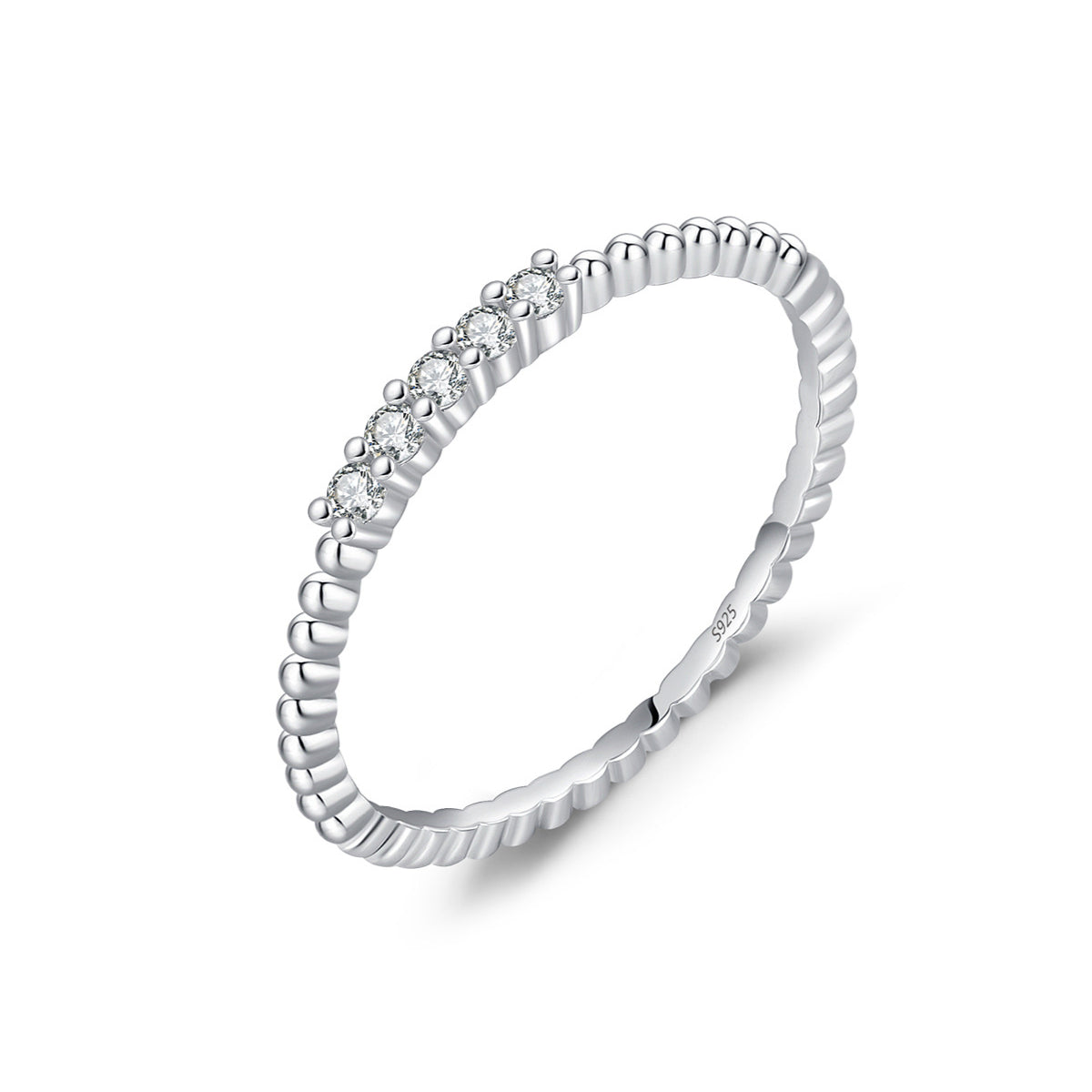 Planderful Moissanite Sparkling Ring – Elegant Business Style with VVS1 Clarity