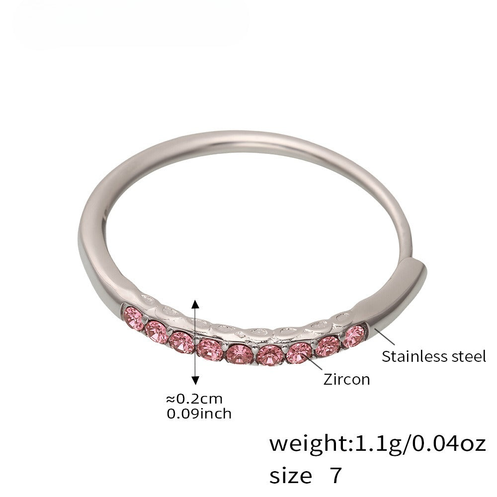 Planderful Zircon Ring Super Flash 5A For Trendsetters