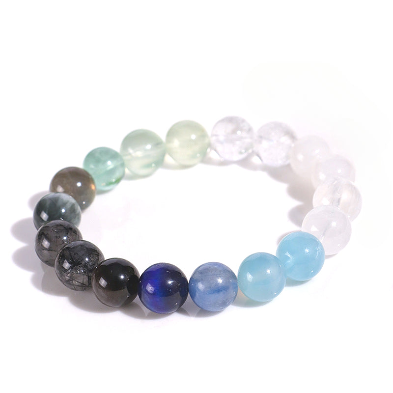 Planderful Fortune's Favor Bracelet – Elegant Blue Moonlight Crystal Design