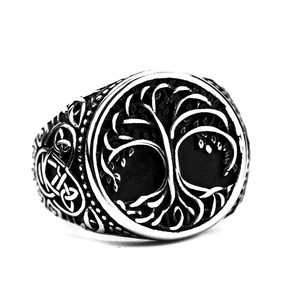 European And American Style Nordic Viking Tree Of Life Ring