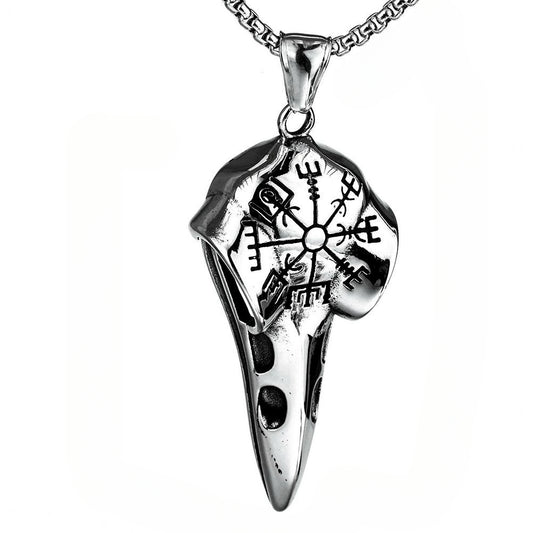 European And American Style Fashion Men's Viking Compass Pendant