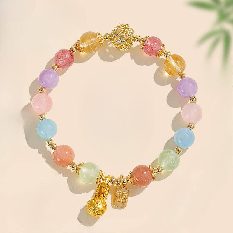 Planderful Fortune's Favor Bracelet – Elegant Crystal Design for Good Luck