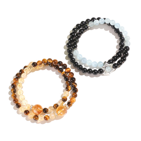 Planderful Fortune's Favor Bracelet – Elegant Crystal and Gemstone Design