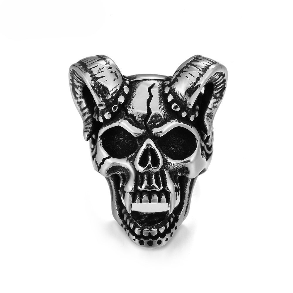 Titanium Steel Devil Ring