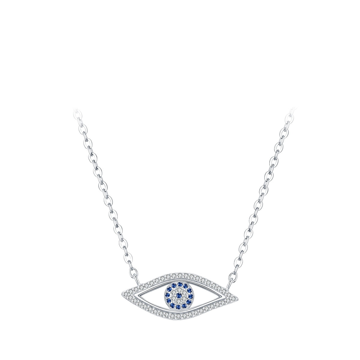 925 Sterling Silver Geometric Necklace