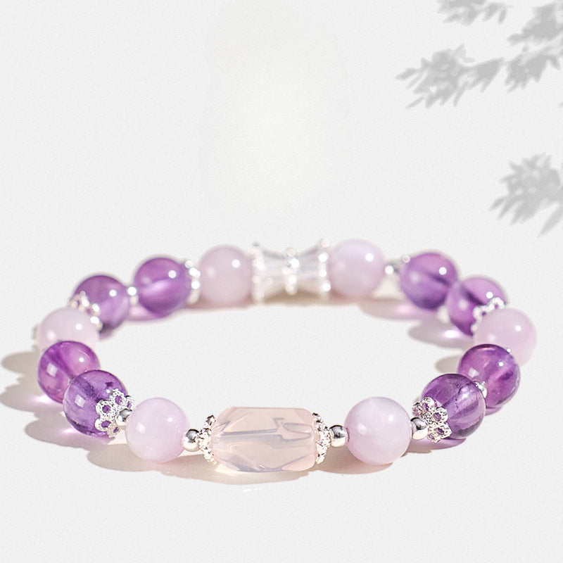 Planderful Fortune's Favor Bracelet – Fresh and Sweet Amethyst Beaded Design