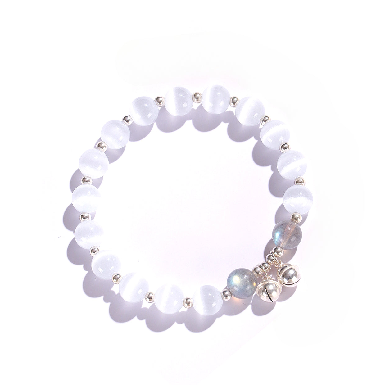 Planderful Fortune's Favor Bracelet – Exquisite Gray Moonlight Opal Design