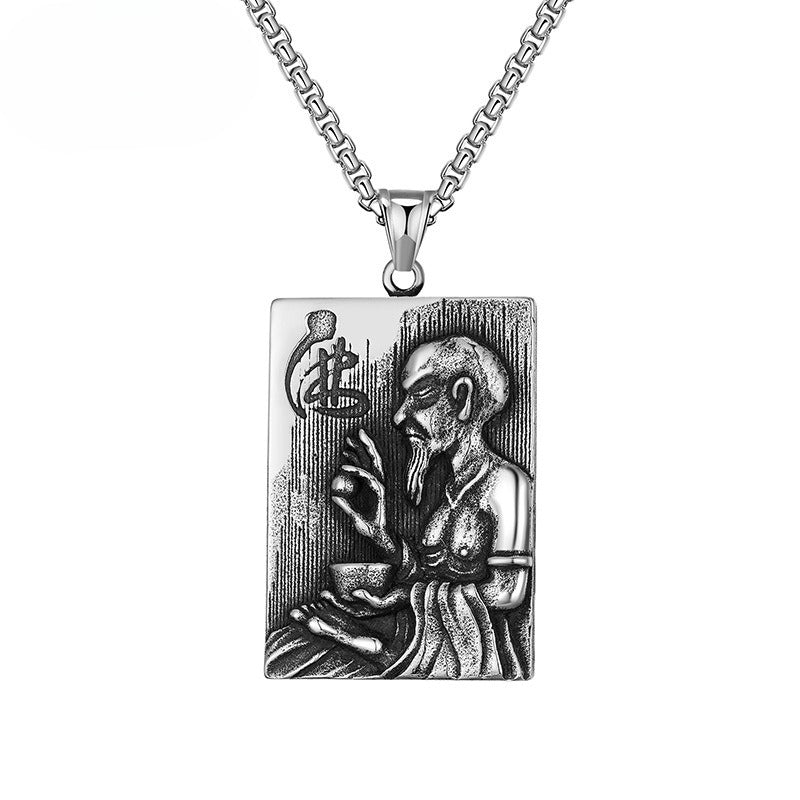 Steel Necklace – Vintage For Him