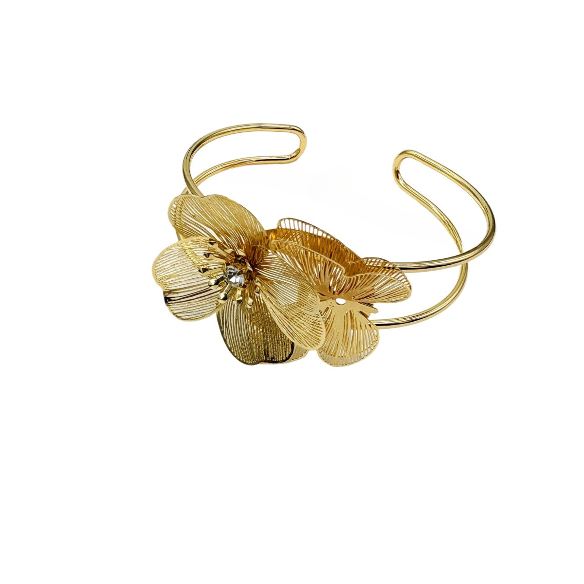 Planderful Savanna Rhythms Bracelet – Elegant Butterfly Design with Zircon Accents