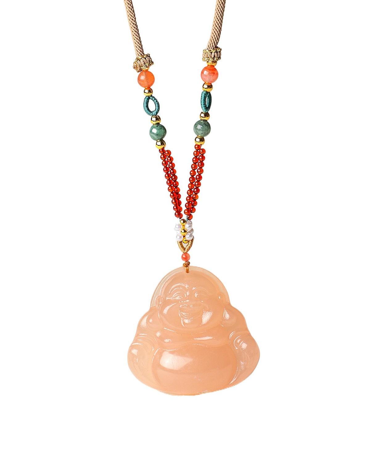Agate Jade Pendant Necklace