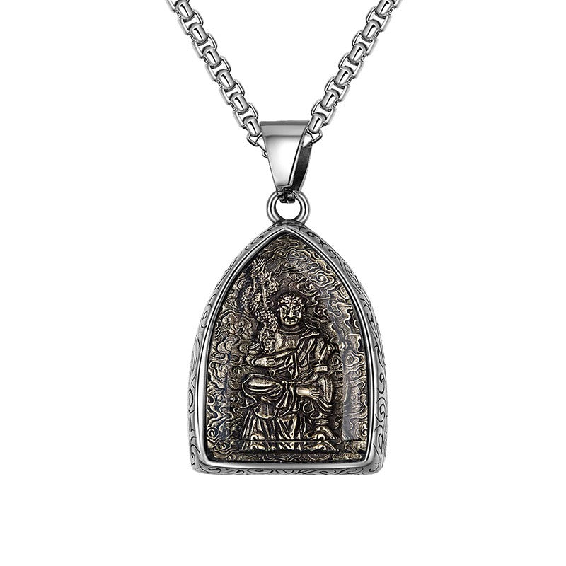 Titanium Steel Necklace – Vintage for Men