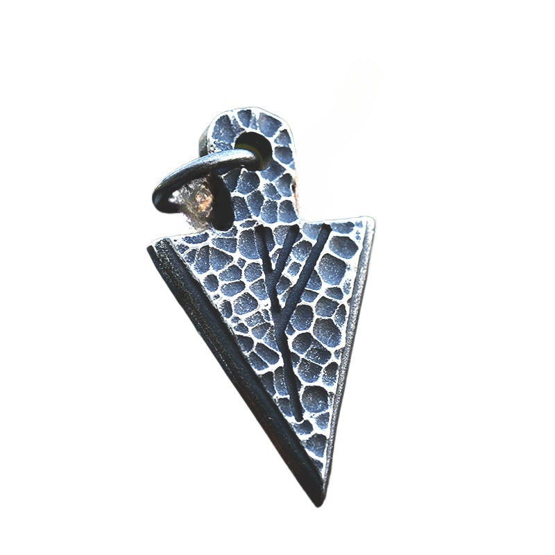 European Retro Arrow Pendant - Wholesale Viking Rune Stainless Steel Accessories for Men