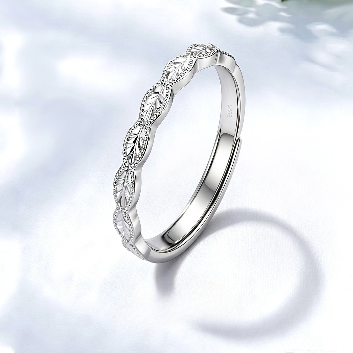 Flower S925 Sterling Silver Women's Ring