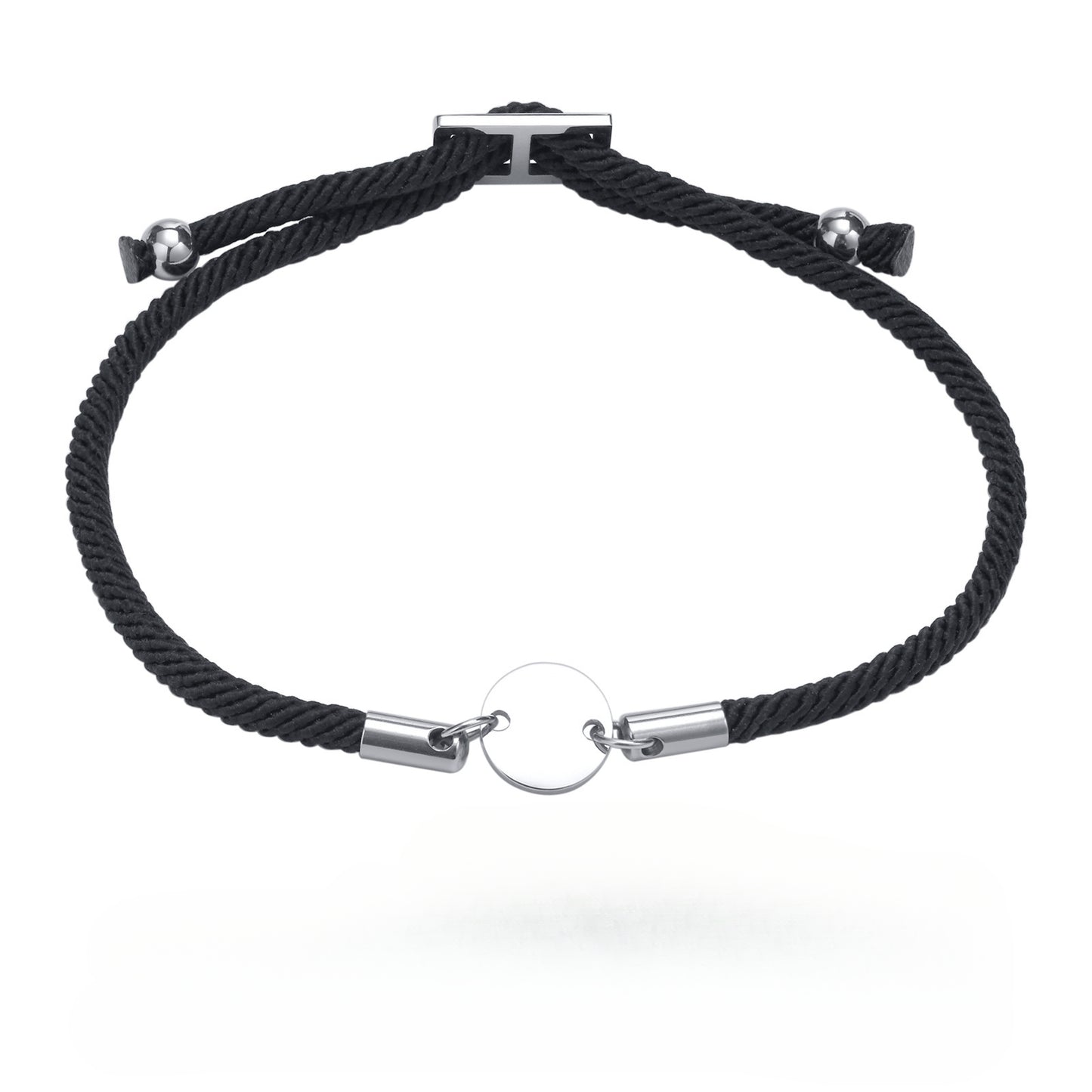 Personalized Hand Rope Stainless Steel Adjustable Bracelet