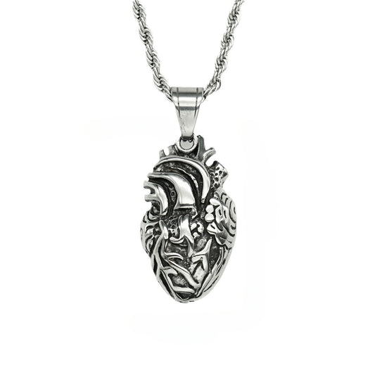 European And American Retro Stainless Steel Men's Pendant Necklace