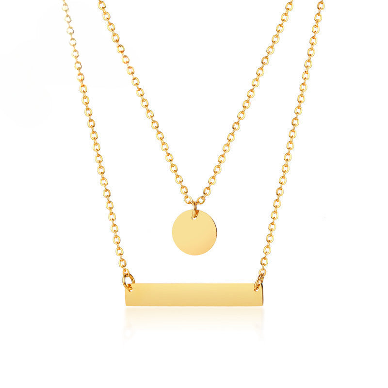 European And American Jewelry Wholesale Stainless Steel Necklace