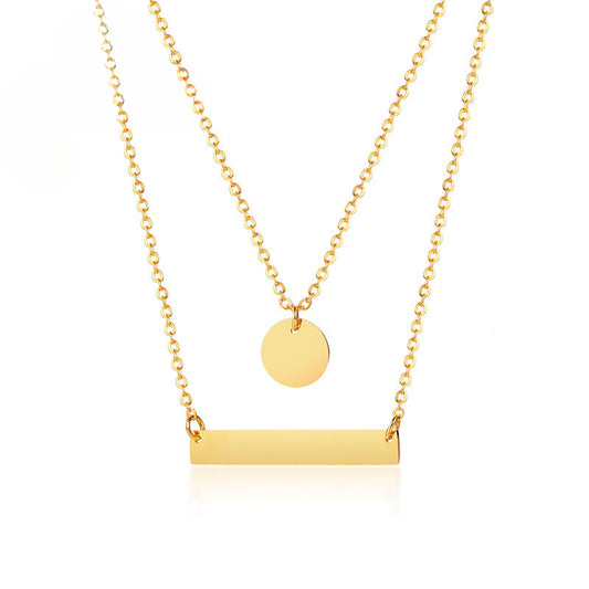 European And American Jewelry Wholesale Stainless Steel Necklace