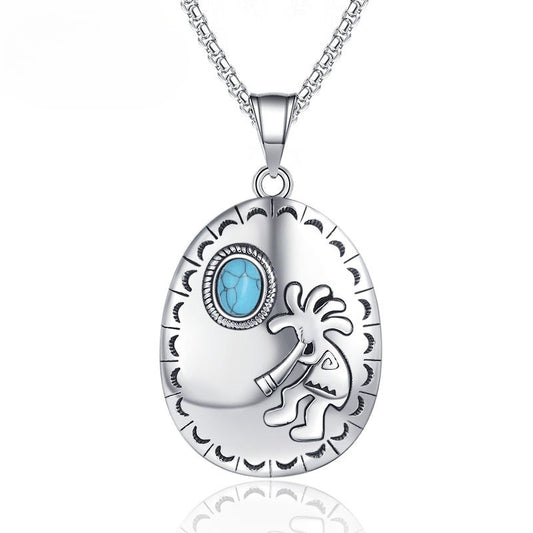 Steel Necklace – Statement Hip-Hop Pendant