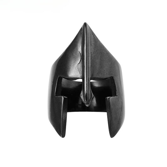 Spartan Warrior Mask Titanium Steel Ring for Men