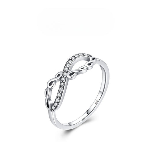 925 Sterling Silver Vintage Symbol Ring