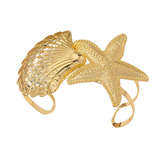 Planderful Vienna Verve Bracelet – Fashionable Metal Starfish Design