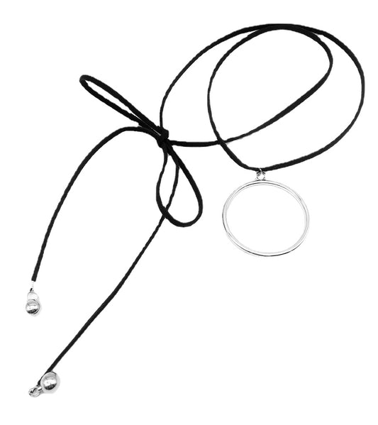 Elegant Multi-layer Choker Necklace with Tassel Detail