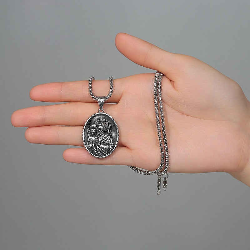 Direct Sales Stainless Steel Men's Pendant Necklace