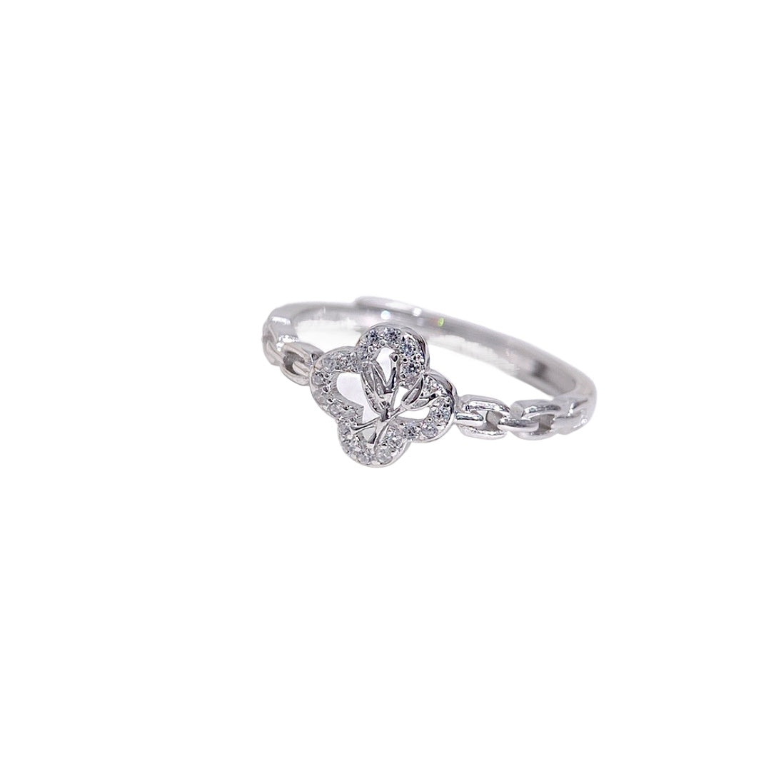 Clover Lucky 925 Sterling Silver Ring