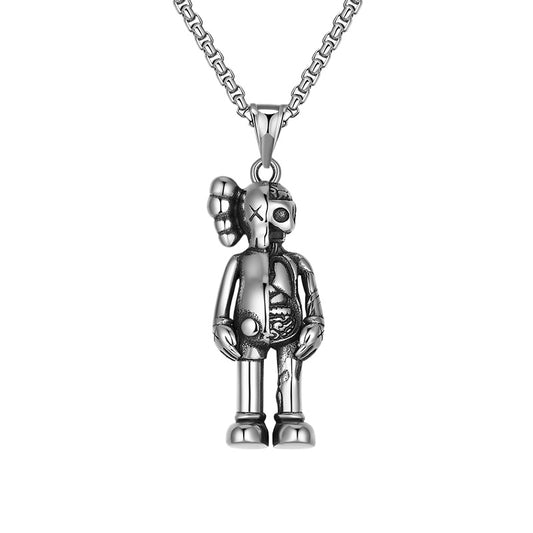 Stainless Steel Necklace – Statement Hip Hop Style Jewelry
