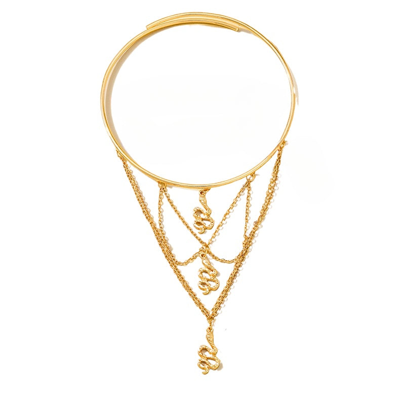 Planderful Vienna Verve Bracelet – Elegant Metal Line Tassel Design