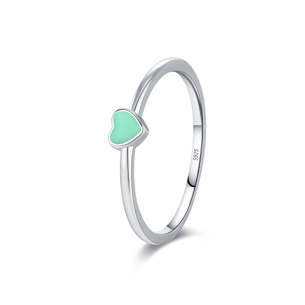 Planderful Everyday Genie Peach Heart Enamel Ring – Sweet and Girly Design