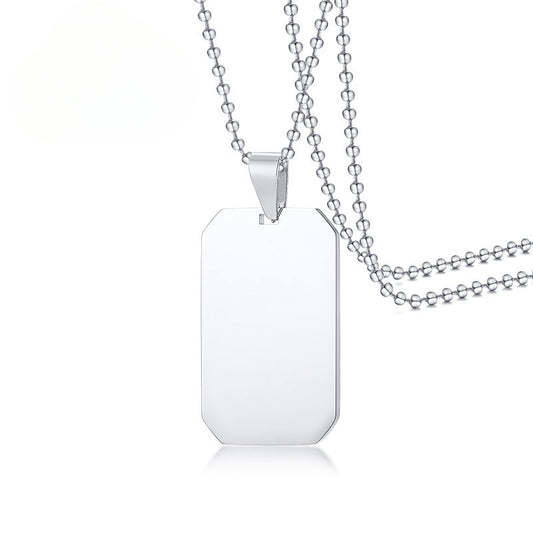 Stainless Steel Jewelry Personalized Military Pendants for Men